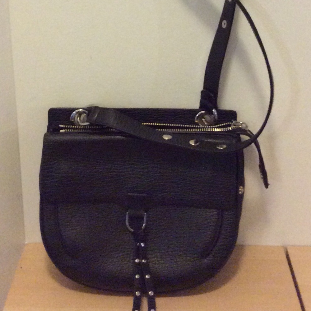 Rebecca Minkoff Leather Crossbody Handbag - Picture 2 of 12